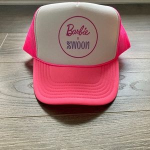 Womens Barbie Swoon Pink Hat